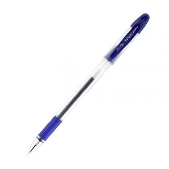 Ручка гелева 2030-02DG синя (12) (DELTA)