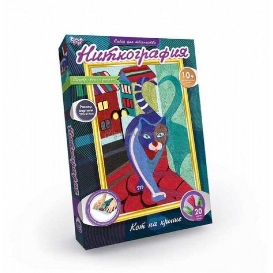 Набір для творчості "Ниткографія" (9) (Danko Toys)