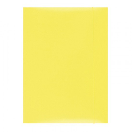 Папка картонна на гумках А4 жовта 21191131-06 (50) (OFFICE PRODUCTS)