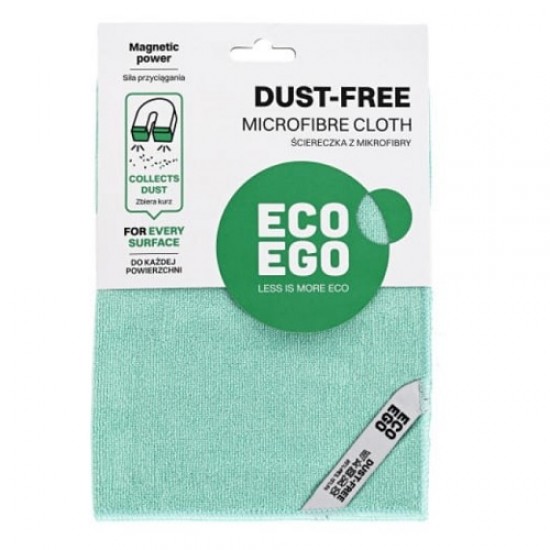 Серветка із мікрофібри 026450 DUST-FREE 1шт. 35*35см (22) (ECO EGO)