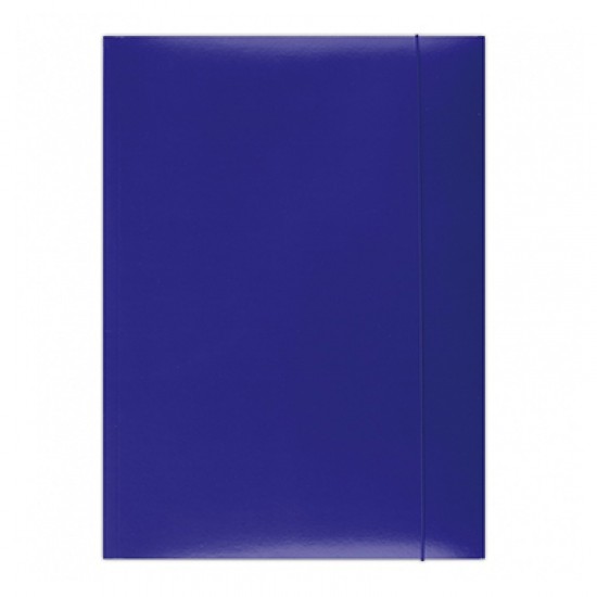 Папка картонна на гумках А4 синя 21191141-01 (50) (OFFICE PRODUCTS)