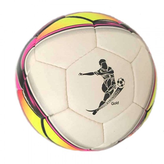 М'яч футбольний прес-шкіра №5 мікс 420г CS-608 (40)
