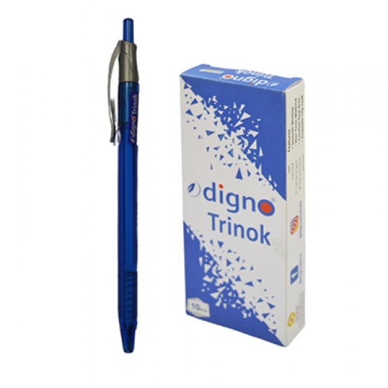 Ручка кулькова автомат. "TRINOK TRMS" 0,7мм синя (10) (DIGNO)