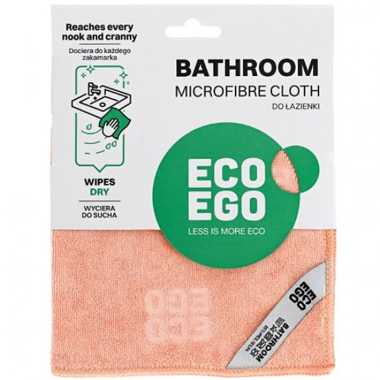 Серветка із мікрофібри 026480 BATHROOM 1шт. 40*40см (18) (ECO EGO)