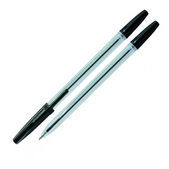 Ручка кулькова 17015211-05 чорна 0,7мм (50) (OFFICE PRODUCTS)