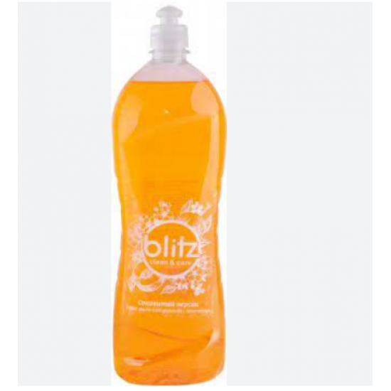 Мило рідке 1л "Соковитий персик" пляшка 360009 (10) (BLITZ)