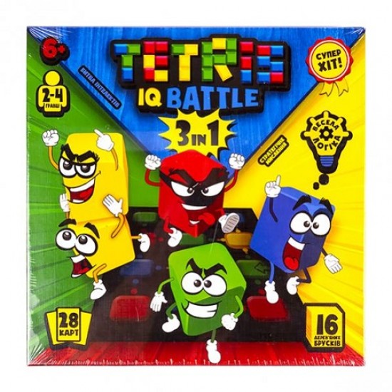 Настільна розважальна гра "Tetris IQ battle 3in1" (10) (DankoToys)