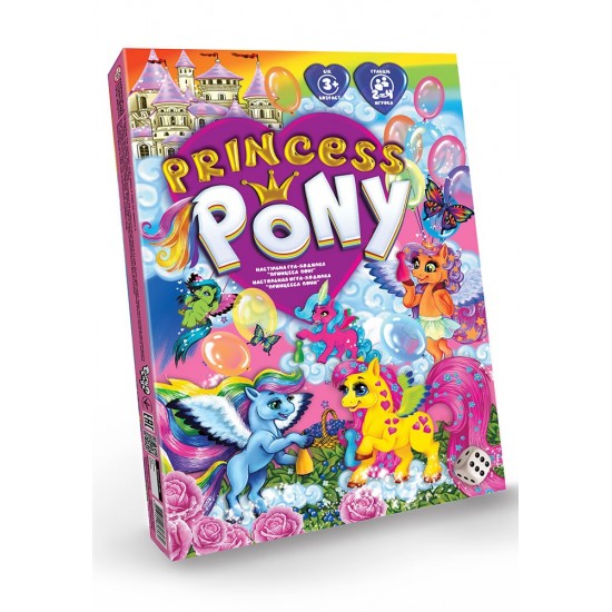 Настільна розважальна гра "Princess Pony" (20) (DankoToys)